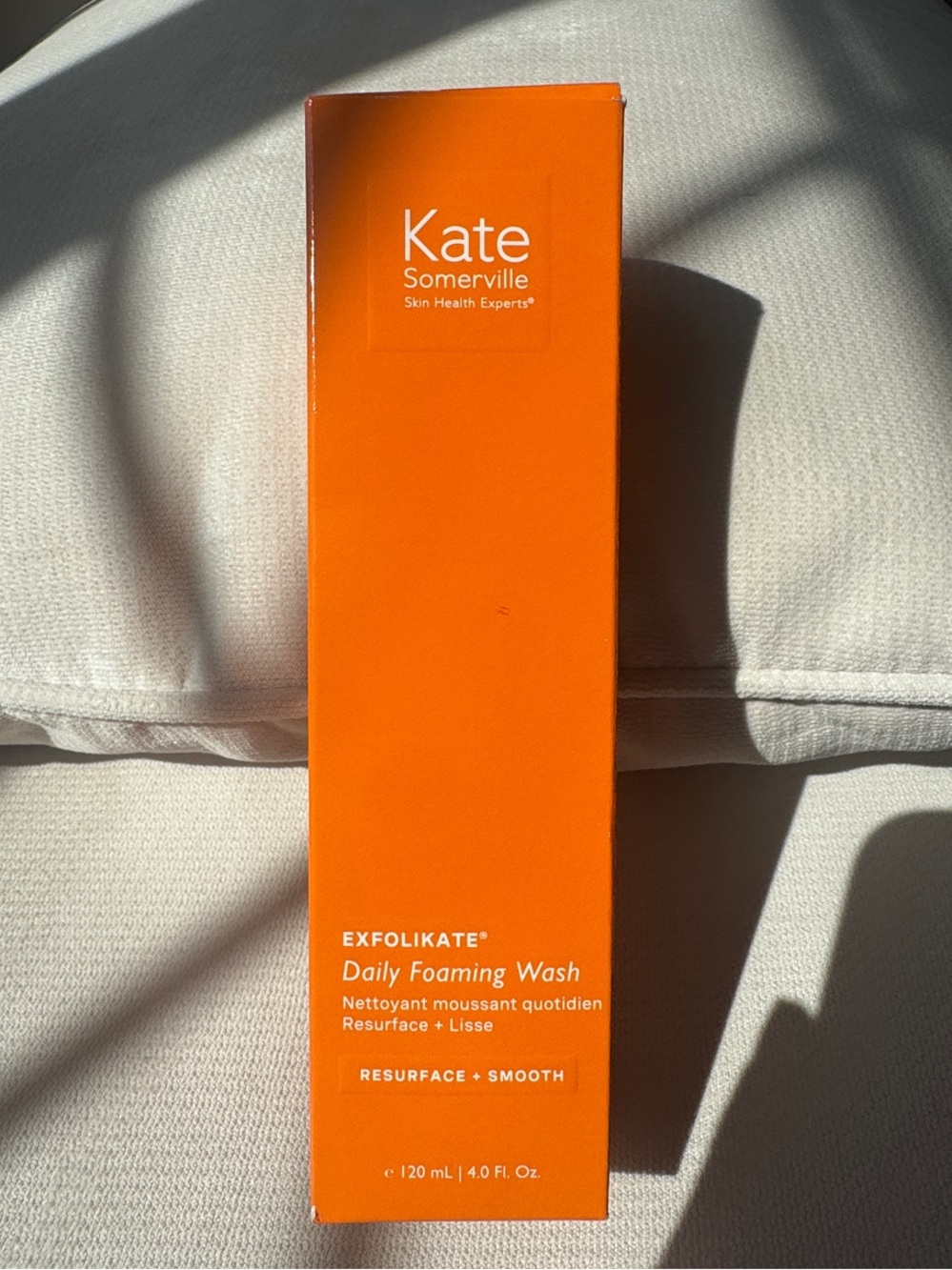 Kate Somerville ExfoliKate Daily Foaming Wash - Orange Packaging